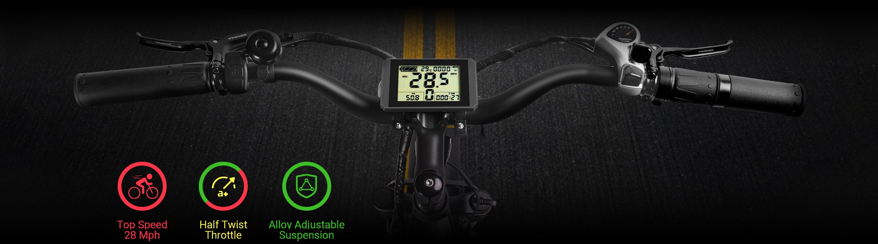 haoqi ebike display