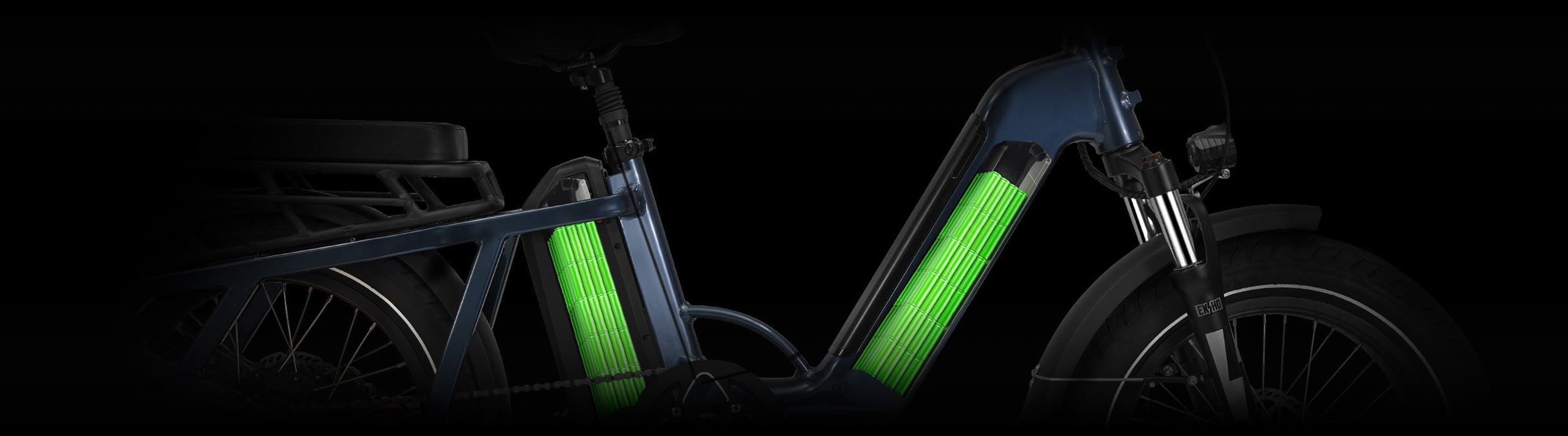 HAOQI EBIKE dual battery 