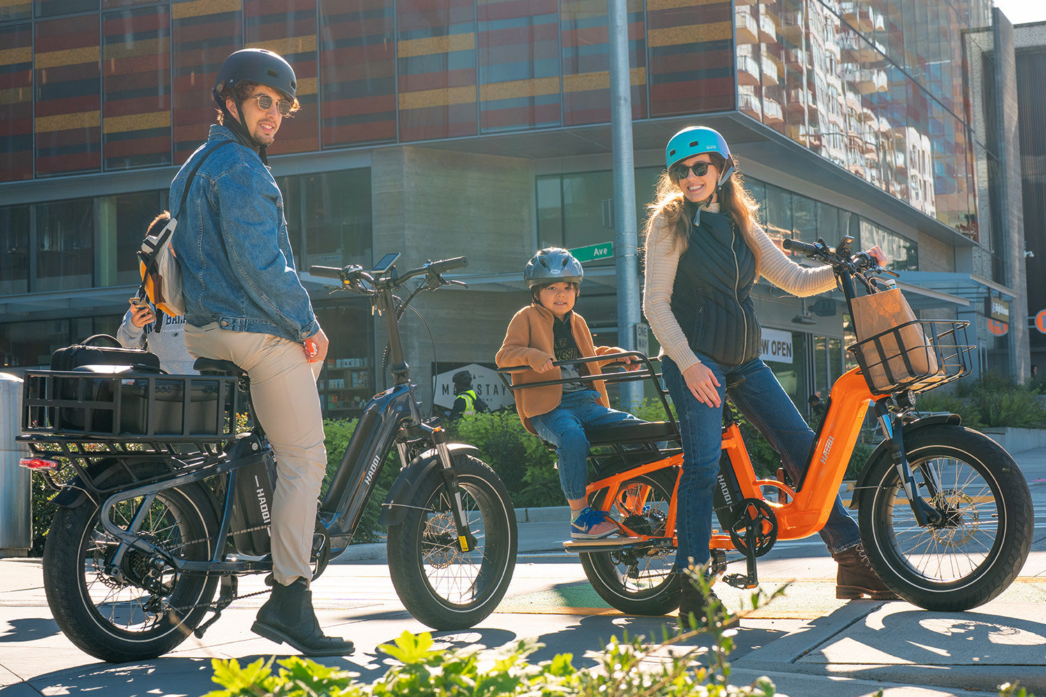 HAOQI Camel Electric Cargo Bike