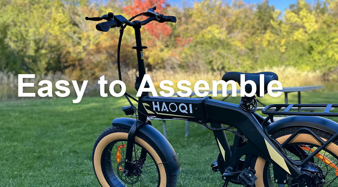 haoqi squirrel folding ebike Assembly Guide