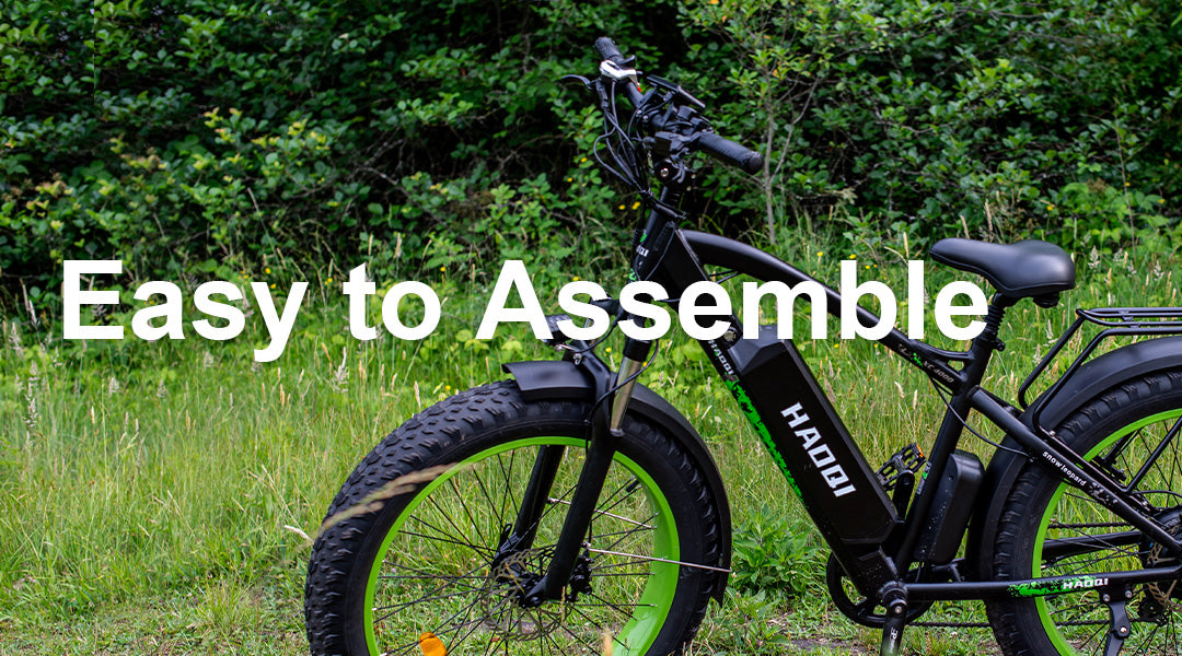 haoqi commuter ebike assemble video