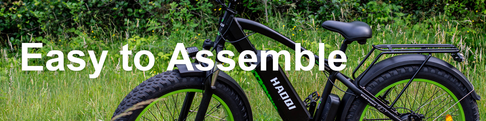 haoqi commuter ebike assemble video