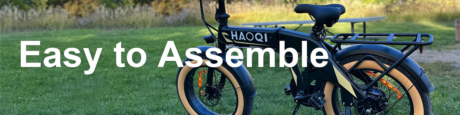 haoqi squirrel folding ebike Assembly Guide