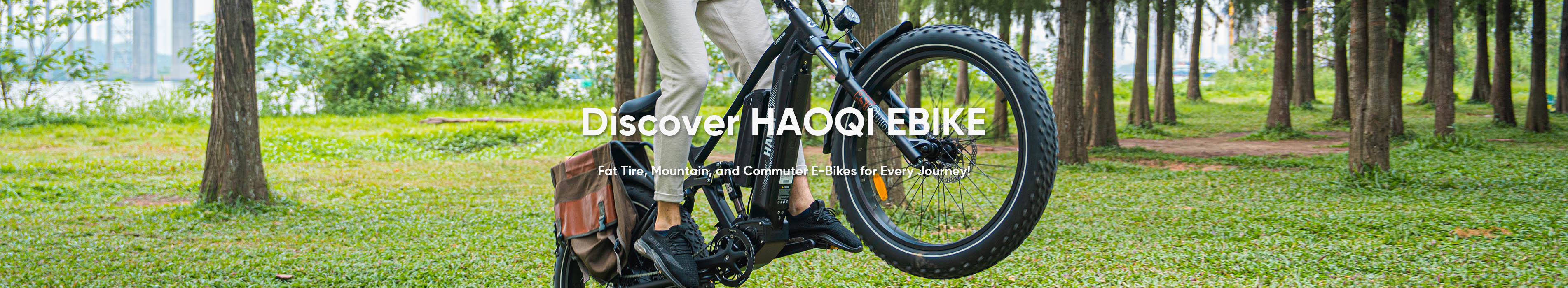 HAOQI EBIKE - Fat Tire, Mountain, and Commuter E-Bikes for Every Journey!
