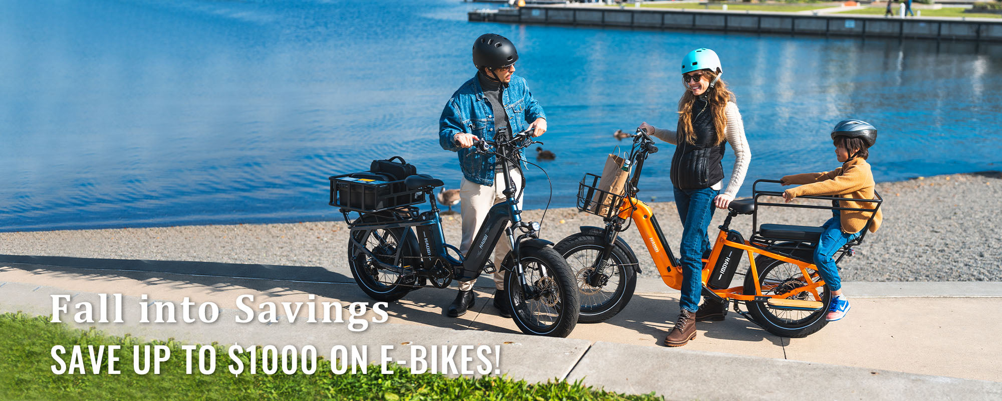 fall into savings! save up to $1000 on ebikes!