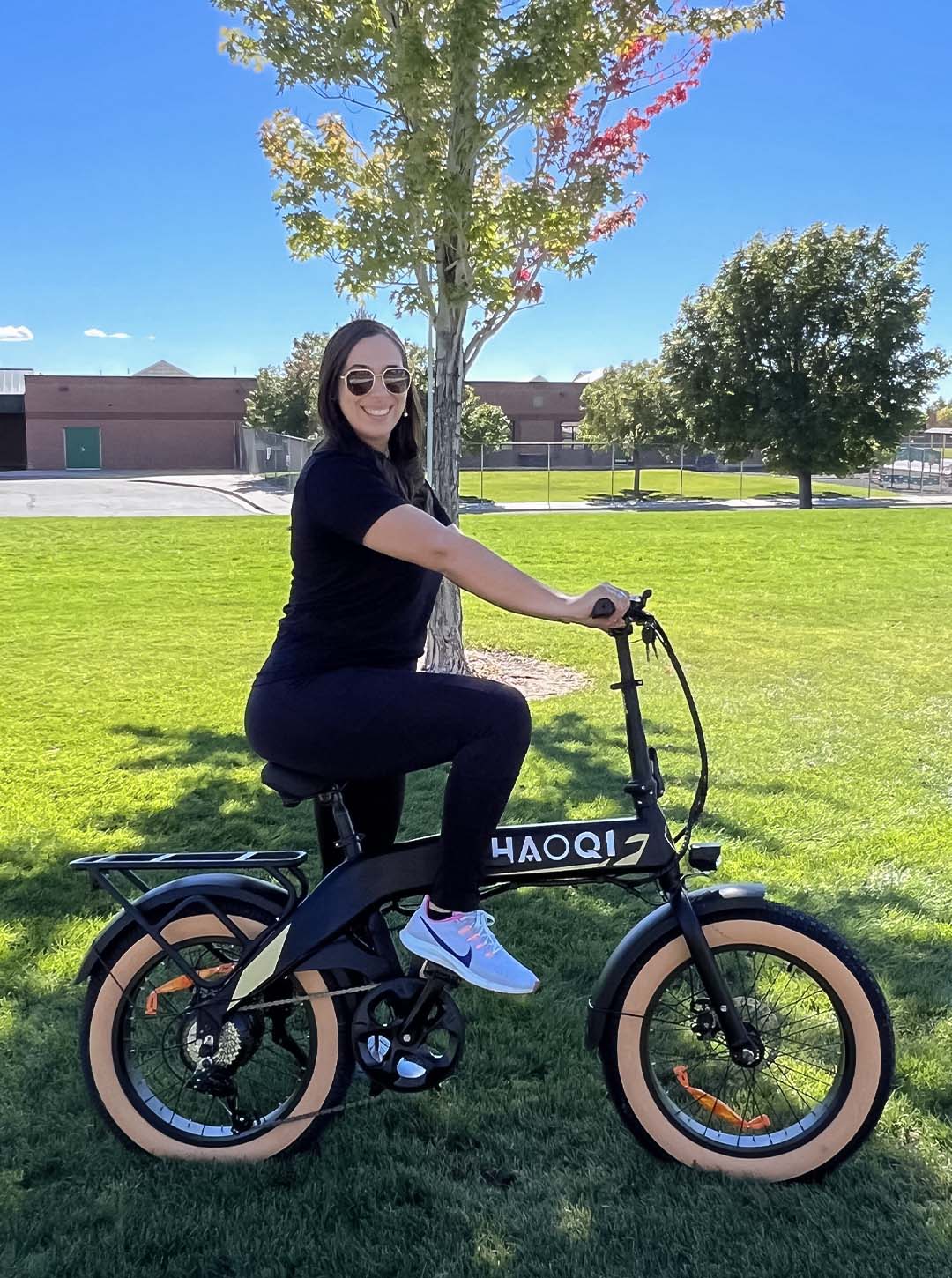 HAOQI e-bike folding electric bicycle