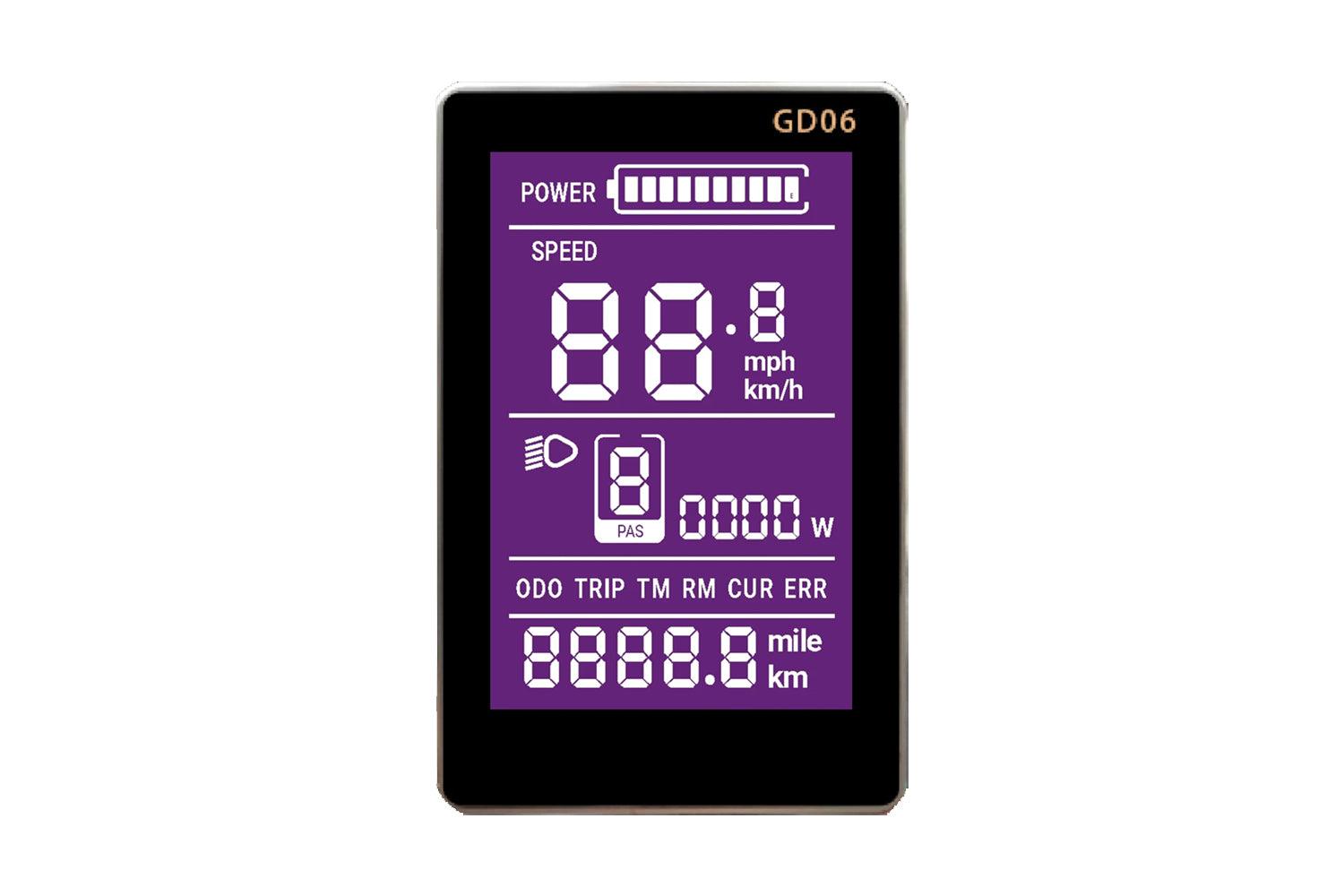 HAOQI Ebike LCD Display