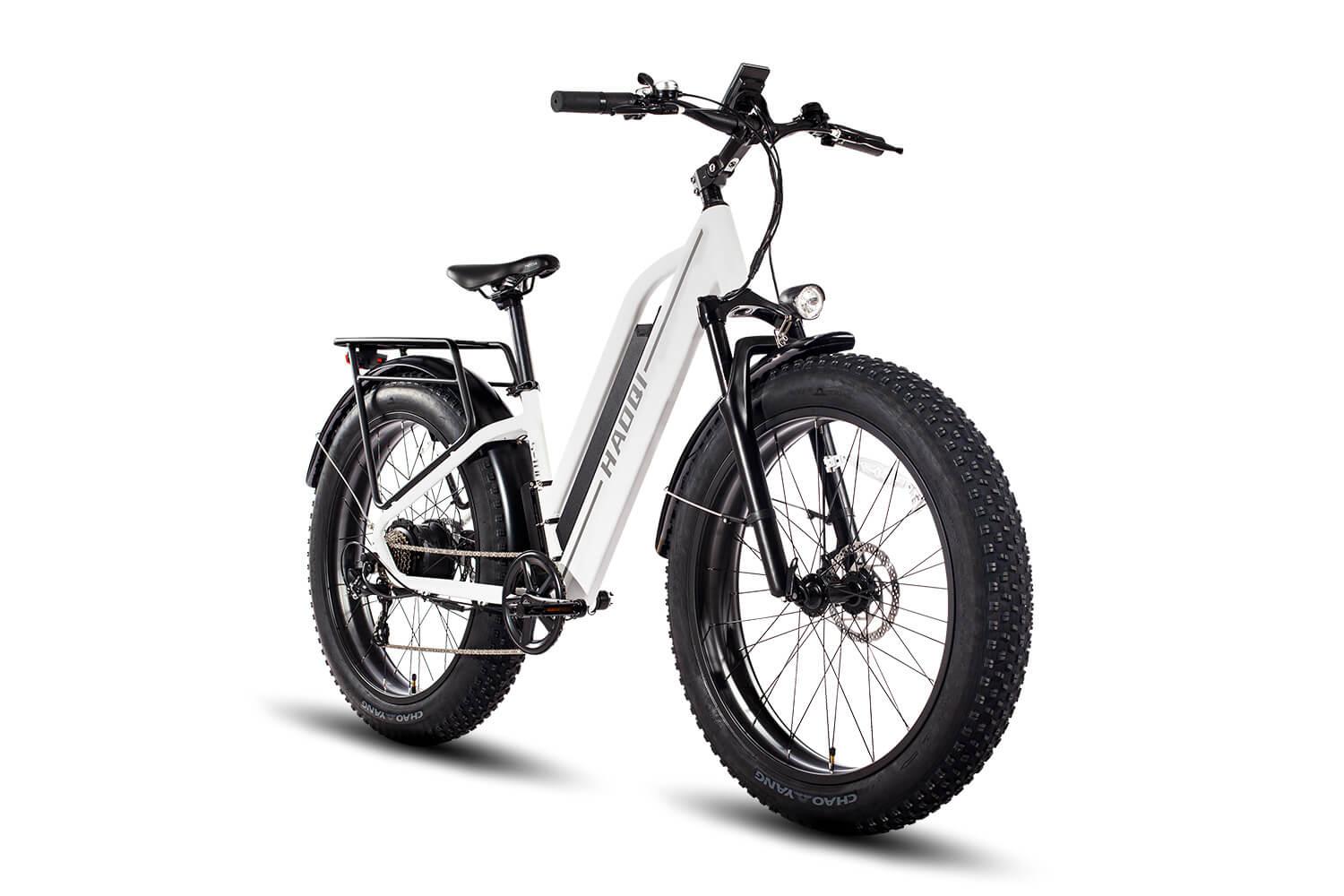 HAOQI White Leopard Pro Fat Tire Electric Bike [electric bike] [HAOQI ebike]